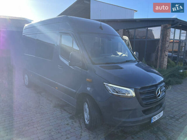 Серый Мерседес Sprinter, объемом двигателя 2.2 л и пробегом 455 тыс. км за 19900 $, фото 17 на Automoto.ua