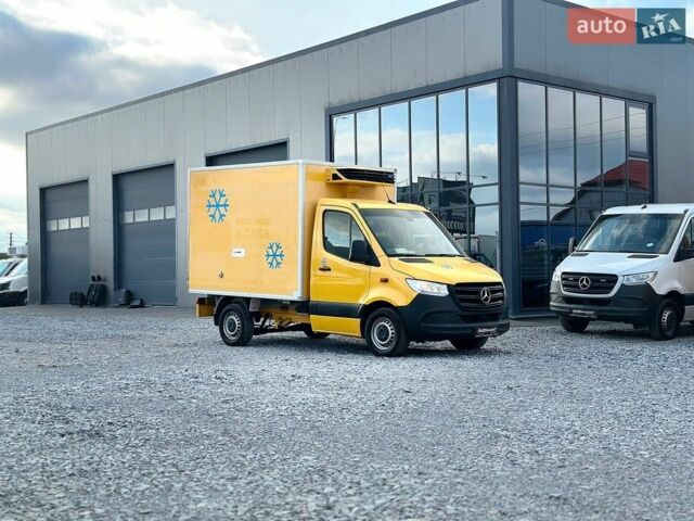 Серый Мерседес Sprinter, объемом двигателя 2.2 л и пробегом 133 тыс. км за 23900 $, фото 4 на Automoto.ua