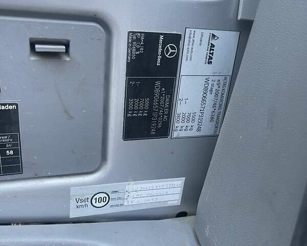 Сірий Мерседес Sprinter, об'ємом двигуна 2.2 л та пробігом 507 тис. км за 45300 $, фото 6 на Automoto.ua