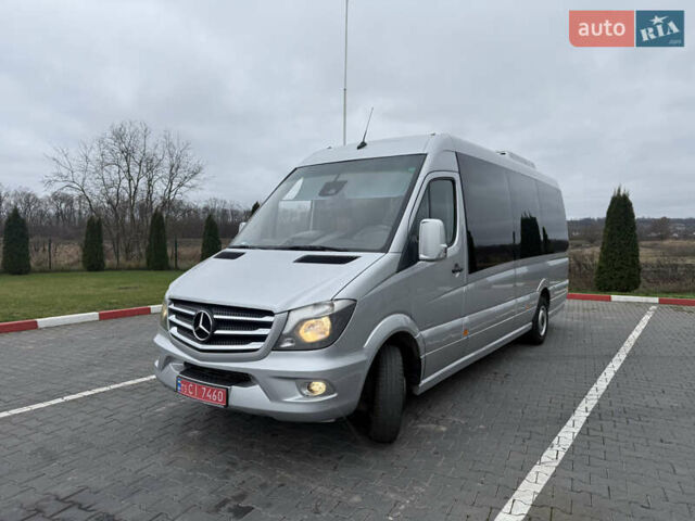 Сірий Мерседес Sprinter, об'ємом двигуна 3 л та пробігом 354 тис. км за 62500 $, фото 32 на Automoto.ua
