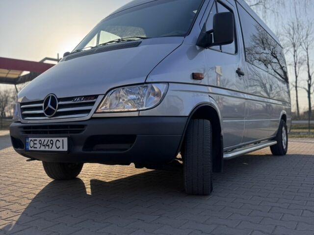 Серый Мерседес Sprinter, объемом двигателя 2.1 л и пробегом 519 тыс. км за 8000 $, фото 1 на Automoto.ua