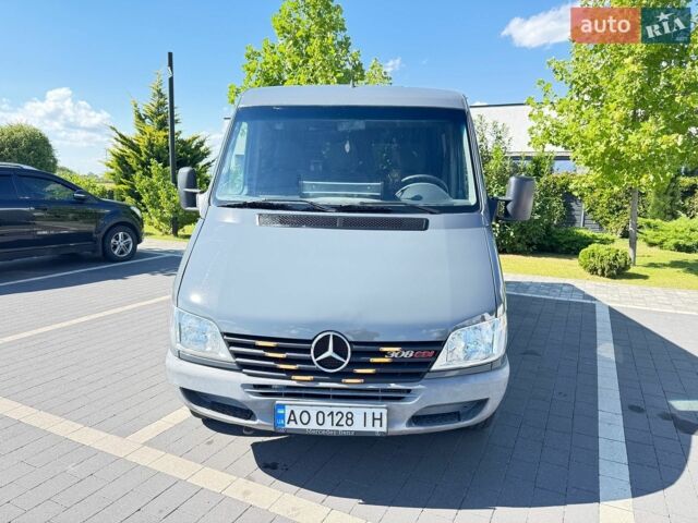 Сірий Мерседес Sprinter, об'ємом двигуна 2.69 л та пробігом 480 тис. км за 8500 $, фото 2 на Automoto.ua