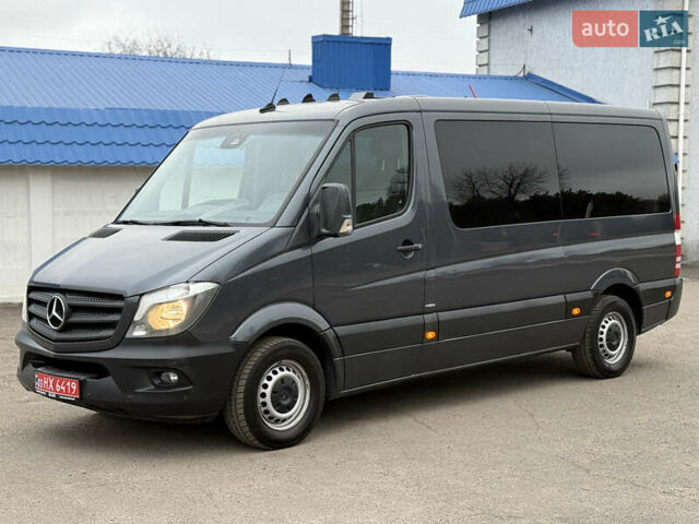 Серый Мерседес Sprinter, объемом двигателя 2.2 л и пробегом 314 тыс. км за 24500 $, фото 1 на Automoto.ua