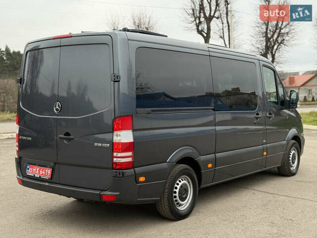 Серый Мерседес Sprinter, объемом двигателя 2.2 л и пробегом 314 тыс. км за 24500 $, фото 8 на Automoto.ua
