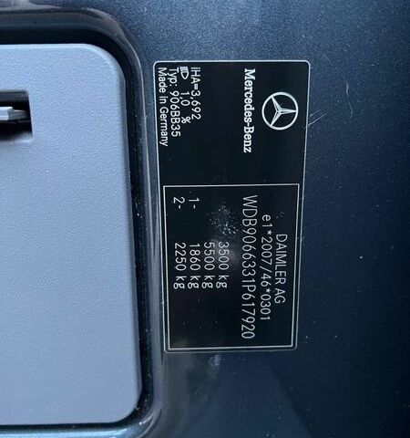 Серый Мерседес Sprinter, объемом двигателя 2.2 л и пробегом 314 тыс. км за 24350 $, фото 26 на Automoto.ua