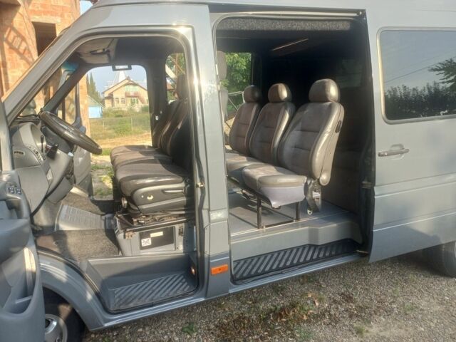 Серый Мерседес Sprinter, объемом двигателя 2.7 л и пробегом 589 тыс. км за 12500 $, фото 6 на Automoto.ua