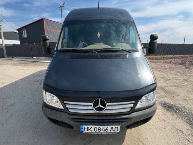 Серый Мерседес Sprinter, объемом двигателя 2.7 л и пробегом 750 тыс. км за 7555 $, фото 1 на Automoto.ua