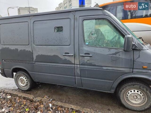 Серый Мерседес Sprinter, объемом двигателя 2.9 л и пробегом 345 тыс. км за 5500 $, фото 2 на Automoto.ua