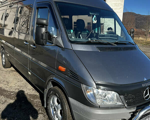 Серый Мерседес Sprinter, объемом двигателя 2.7 л и пробегом 600 тыс. км за 11500 $, фото 9 на Automoto.ua