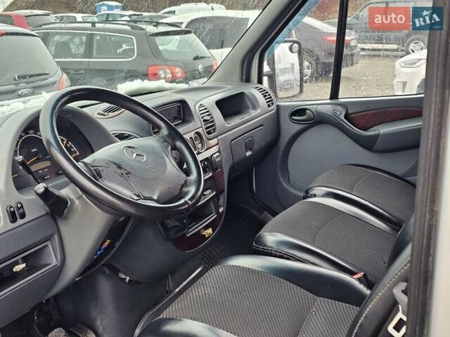 Серый Мерседес Sprinter, объемом двигателя 2.2 л и пробегом 556 тыс. км за 6999 $, фото 13 на Automoto.ua