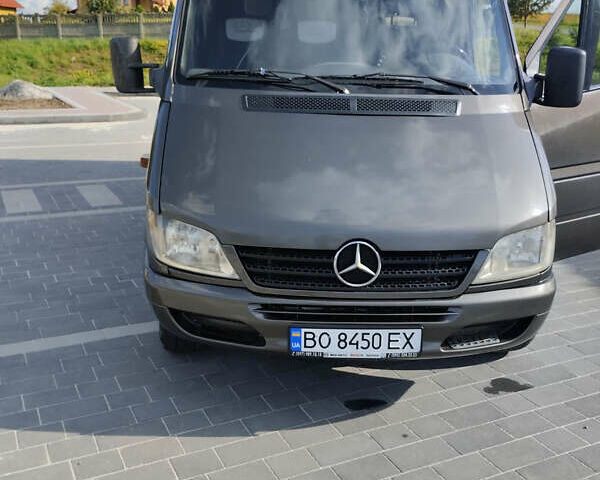 Серый Мерседес Sprinter, объемом двигателя 2.7 л и пробегом 170 тыс. км за 13500 $, фото 1 на Automoto.ua