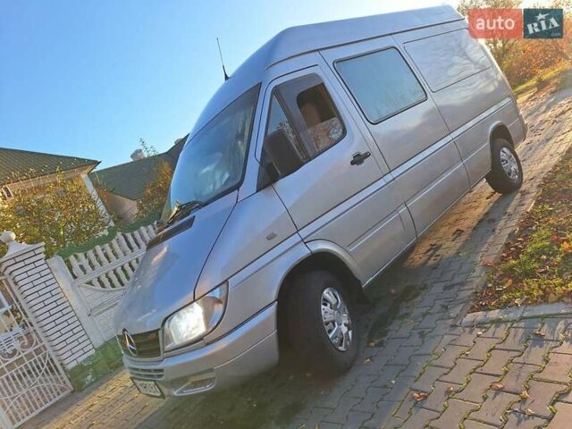 Серый Мерседес Sprinter, объемом двигателя 2.7 л и пробегом 850 тыс. км за 6500 $, фото 49 на Automoto.ua