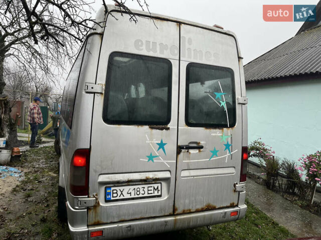 Серый Мерседес Sprinter, объемом двигателя 2.69 л и пробегом 798 тыс. км за 5555 $, фото 8 на Automoto.ua