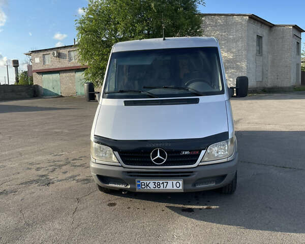 Сірий Мерседес Sprinter, об'ємом двигуна 2.7 л та пробігом 470 тис. км за 10000 $, фото 12 на Automoto.ua