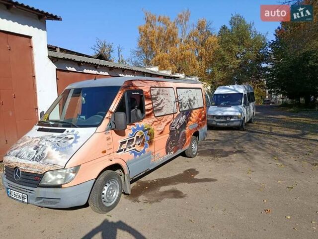 Сірий Мерседес Sprinter, об'ємом двигуна 2.2 л та пробігом 628 тис. км за 7200 $, фото 12 на Automoto.ua
