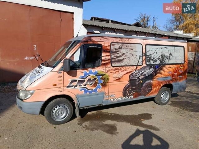 Сірий Мерседес Sprinter, об'ємом двигуна 2.2 л та пробігом 628 тис. км за 7200 $, фото 13 на Automoto.ua