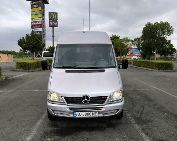 Серый Мерседес Sprinter, объемом двигателя 2.2 л и пробегом 660 тыс. км за 7500 $, фото 28 на Automoto.ua