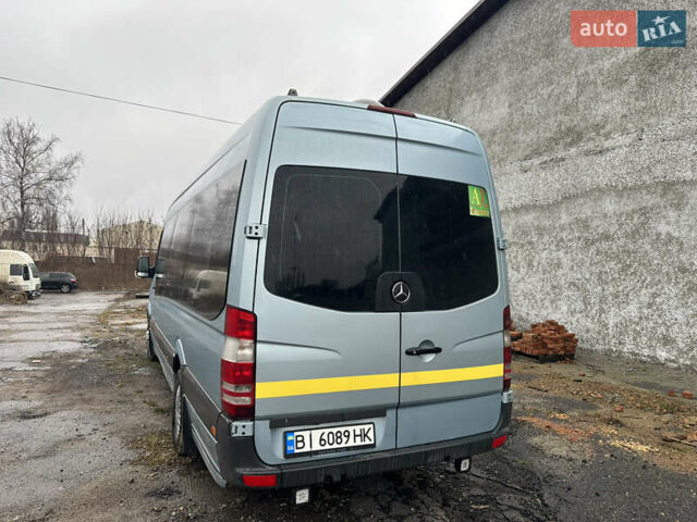 Серый Мерседес Sprinter, объемом двигателя 2.14 л и пробегом 545 тыс. км за 28000 $, фото 1 на Automoto.ua