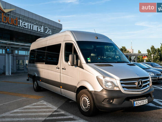 Мерседес Sprinter 2014 у Ужгороді на Automoto.ua Сірий Мерседес Sprinter, об'ємом двигуна 2.14 л та пробігом 645 тис. км за 30000 $, фото 4 на Automoto.ua