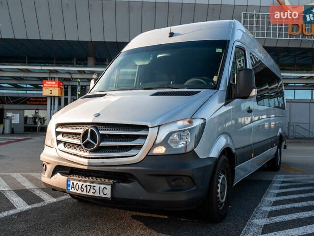 Мерседес Sprinter 2014 у Ужгороді на Automoto.ua Сірий Мерседес Sprinter, об'ємом двигуна 2.14 л та пробігом 645 тис. км за 30000 $, фото 1 на Automoto.ua
