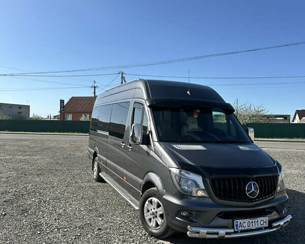 Сірий Мерседес Sprinter, об'ємом двигуна 2.99 л та пробігом 182 тис. км за 45400 $, фото 1 на Automoto.ua