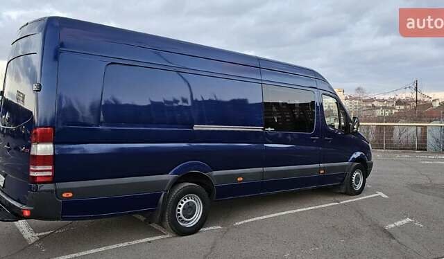 Синий Мерседес Sprinter, объемом двигателя 3 л и пробегом 652 тыс. км за 22500 $, фото 6 на Automoto.ua