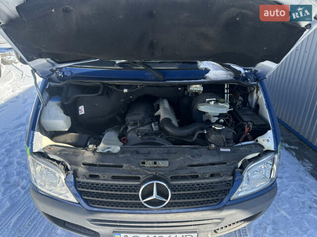 Синій Мерседес Sprinter, об'ємом двигуна 2.7 л та пробігом 210 тис. км за 15300 $, фото 37 на Automoto.ua