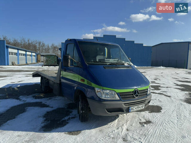 Синій Мерседес Sprinter, об'ємом двигуна 2.7 л та пробігом 210 тис. км за 15300 $, фото 2 на Automoto.ua