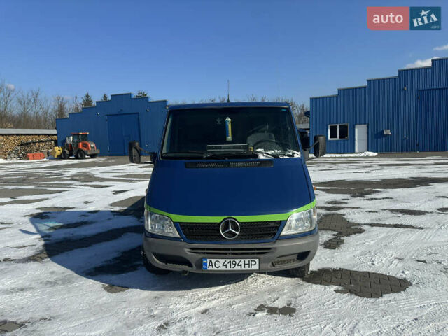 Синій Мерседес Sprinter, об'ємом двигуна 2.7 л та пробігом 210 тис. км за 15300 $, фото 1 на Automoto.ua