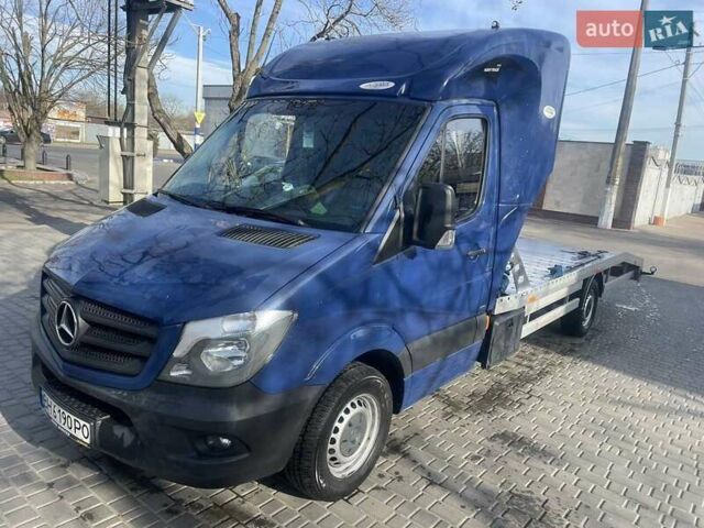 Синий Мерседес Sprinter, объемом двигателя 3 л и пробегом 359 тыс. км за 26700 $, фото 4 на Automoto.ua