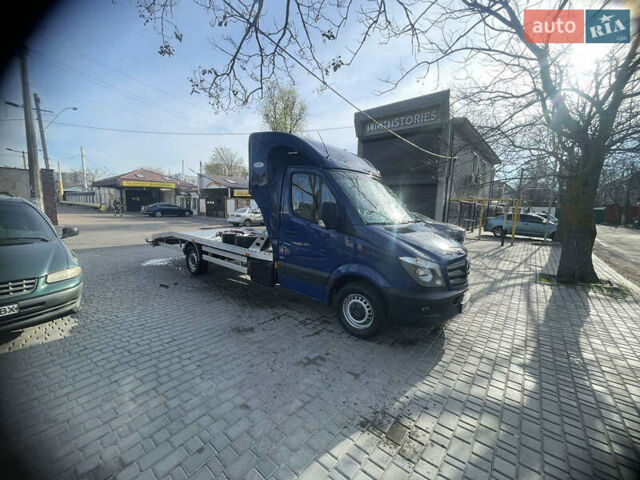 Синий Мерседес Sprinter, объемом двигателя 3 л и пробегом 359 тыс. км за 26700 $, фото 6 на Automoto.ua