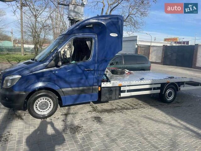 Синій Мерседес Sprinter, об'ємом двигуна 3 л та пробігом 359 тис. км за 26700 $, фото 1 на Automoto.ua