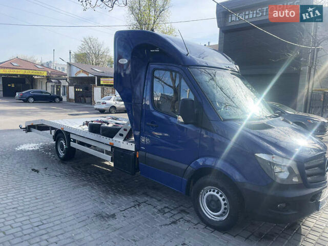 Синий Мерседес Sprinter, объемом двигателя 3 л и пробегом 359 тыс. км за 26700 $, фото 5 на Automoto.ua