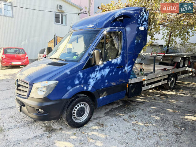 Синий Мерседес Sprinter, объемом двигателя 3 л и пробегом 359 тыс. км за 26700 $, фото 1 на Automoto.ua
