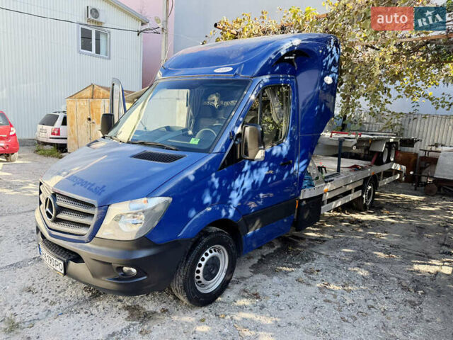 Синий Мерседес Sprinter, объемом двигателя 3 л и пробегом 359 тыс. км за 26700 $, фото 2 на Automoto.ua