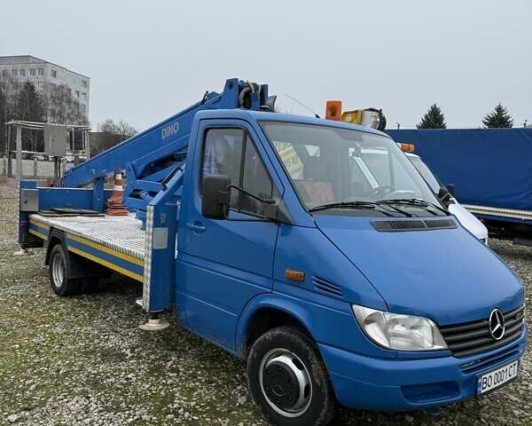 Синий Мерседес Sprinter, объемом двигателя 2.2 л и пробегом 110 тыс. км за 37000 $, фото 4 на Automoto.ua