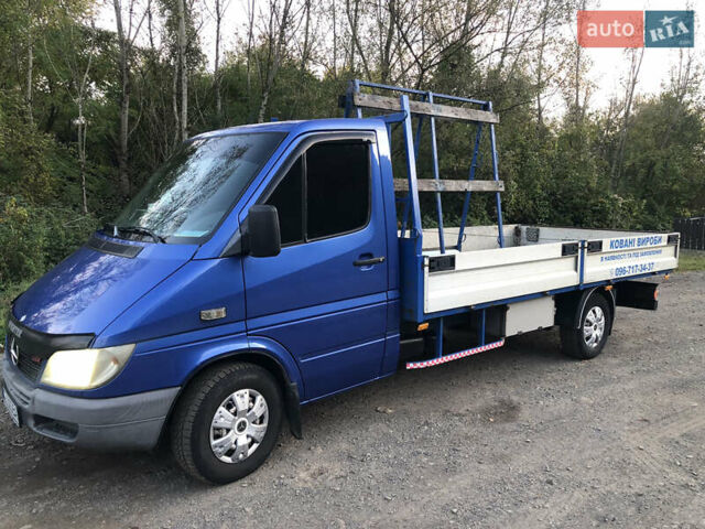 Синий Мерседес Sprinter, объемом двигателя 2.7 л и пробегом 350 тыс. км за 10999 $, фото 23 на Automoto.ua
