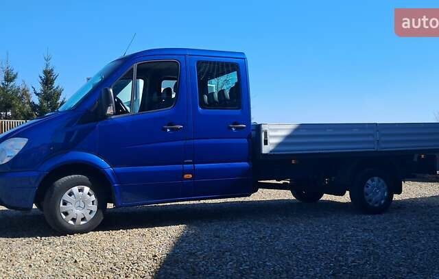 Синий Мерседес Sprinter, объемом двигателя 2.2 л и пробегом 199 тыс. км за 16900 $, фото 2 на Automoto.ua
