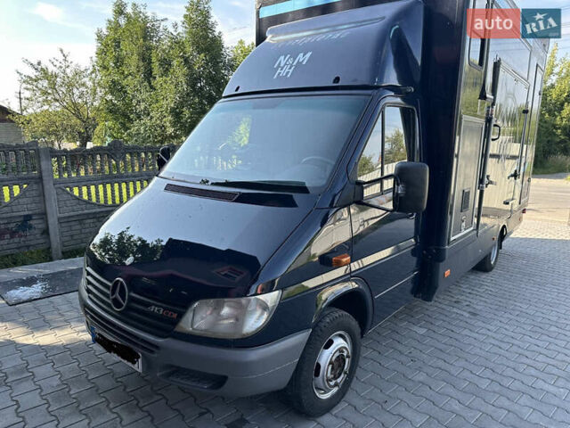 Синій Мерседес Sprinter, об'ємом двигуна 2.7 л та пробігом 220 тис. км за 21500 $, фото 2 на Automoto.ua