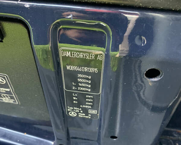 Синій Мерседес Sprinter, об'ємом двигуна 2.7 л та пробігом 220 тис. км за 21500 $, фото 23 на Automoto.ua