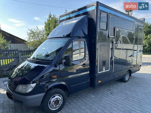Синій Мерседес Sprinter, об'ємом двигуна 2.7 л та пробігом 220 тис. км за 21500 $, фото 4 на Automoto.ua