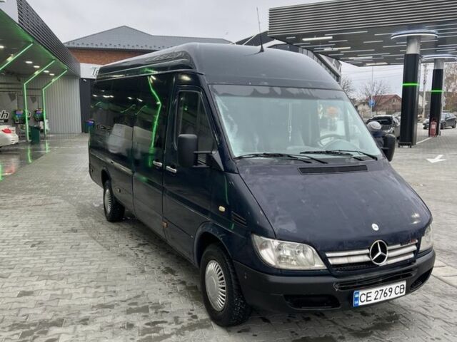 Синий Мерседес Sprinter, объемом двигателя 2.7 л и пробегом 88 тыс. км за 7535 $, фото 4 на Automoto.ua