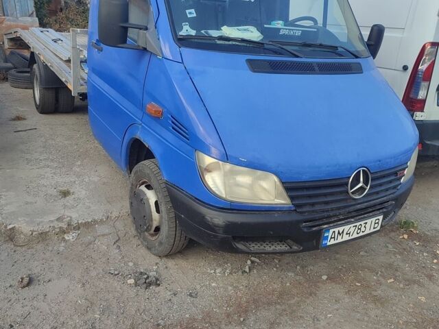 Синій Мерседес Sprinter, об'ємом двигуна 2.7 л та пробігом 342 тис. км за 20500 $, фото 3 на Automoto.ua