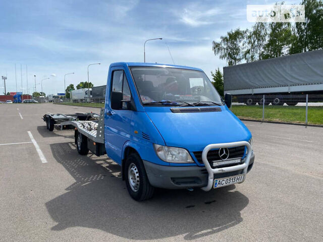 Синій Мерседес Sprinter, об'ємом двигуна 2.15 л та пробігом 520 тис. км за 15000 $, фото 3 на Automoto.ua