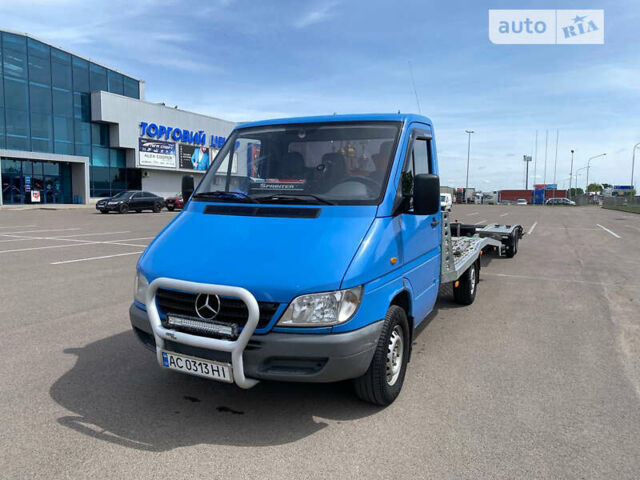 Синій Мерседес Sprinter, об'ємом двигуна 2.15 л та пробігом 520 тис. км за 15000 $, фото 5 на Automoto.ua