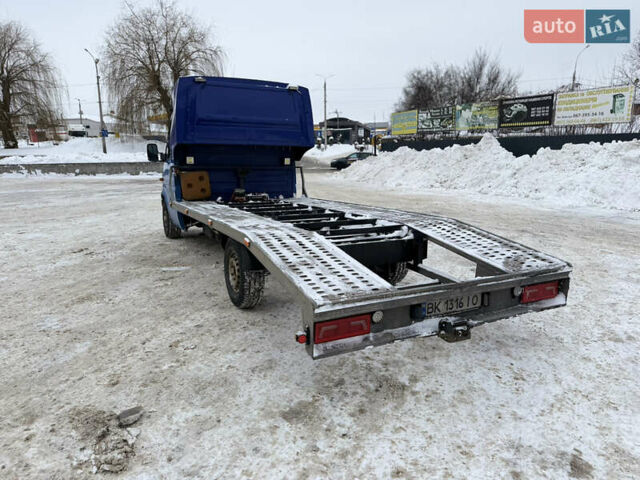 Синий Мерседес Sprinter, объемом двигателя 2.2 л и пробегом 690 тыс. км за 9900 $, фото 4 на Automoto.ua