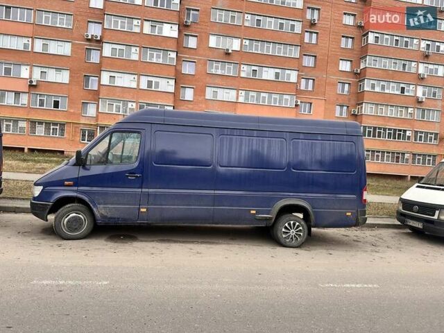 Синій Мерседес Sprinter, об'ємом двигуна 2.9 л та пробігом 669 тис. км за 4800 $, фото 1 на Automoto.ua