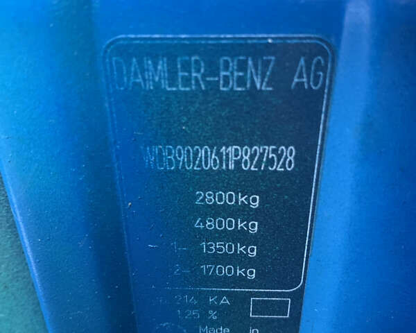 Синий Мерседес Sprinter, объемом двигателя 2.3 л и пробегом 2 тыс. км за 6500 $, фото 19 на Automoto.ua