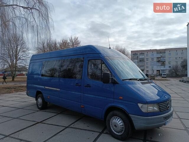 Синий Мерседес Sprinter, объемом двигателя 2.87 л и пробегом 500 тыс. км за 8900 $, фото 1 на Automoto.ua