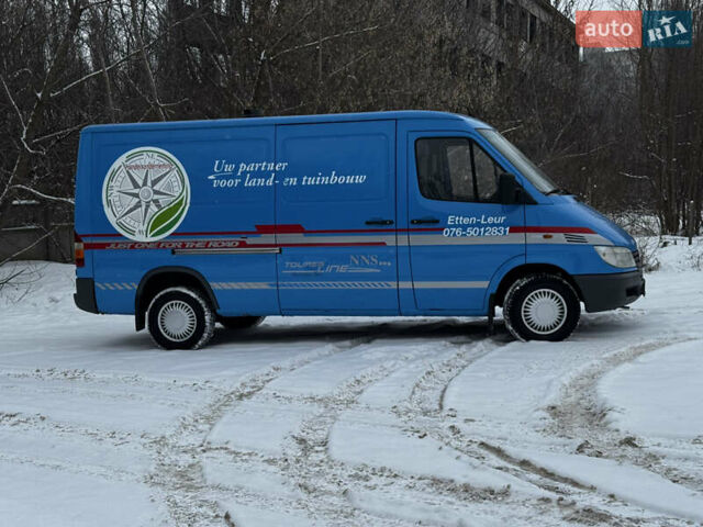 Синий Мерседес Sprinter, объемом двигателя 2.15 л и пробегом 314 тыс. км за 7200 $, фото 35 на Automoto.ua